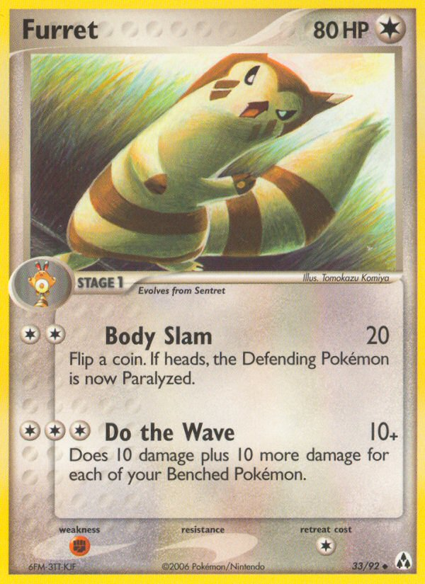 Furret (33/92) [EX: Legend Maker] | Odin's Place