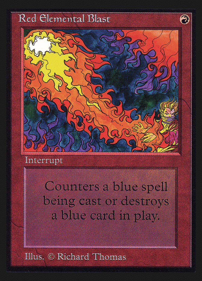 Red Elemental Blast [International Collectors' Edition] | Odin's Place
