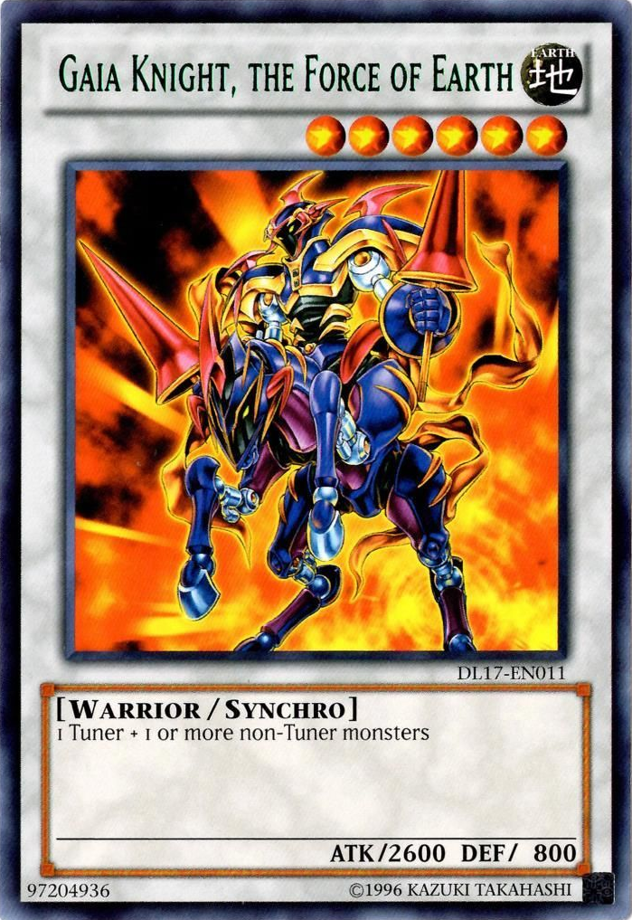 Gaia Knight, the Force of Earth (Green) [DL17-EN011] Rare | Odin's Place