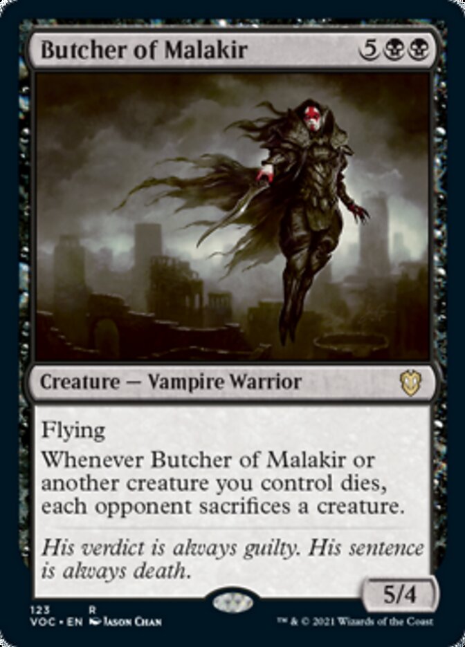Butcher of Malakir [Innistrad: Crimson Vow Commander] | Odin's Place