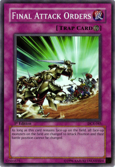 Final Attack Orders [DCR-045] Common | Odin's Place