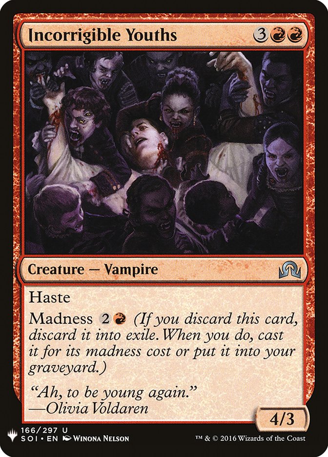 Incorrigible Youths [Mystery Booster] | Odin's Place