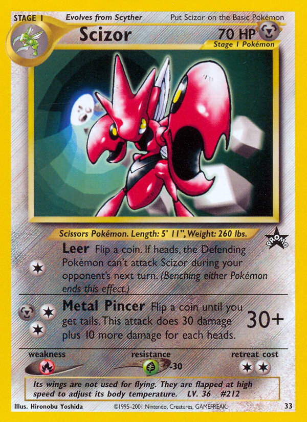 Scizor (33) [Wizards of the Coast: Black Star Promos] | Odin's Place