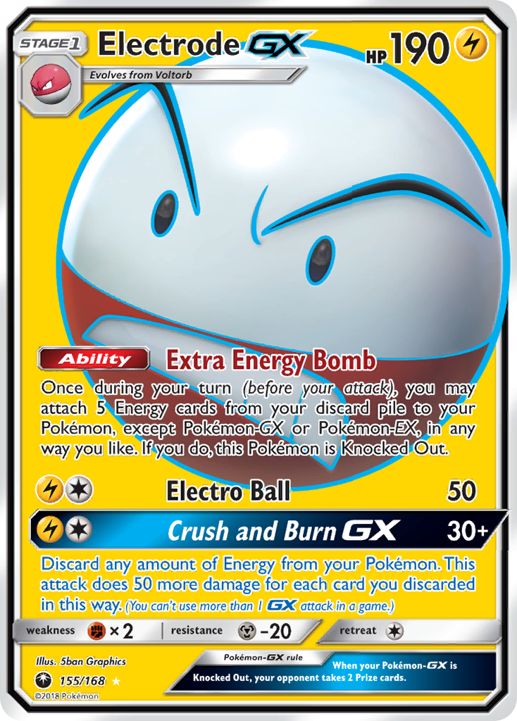 Electrode GX (155/168) [Sun & Moon: Celestial Storm] | Odin's Place