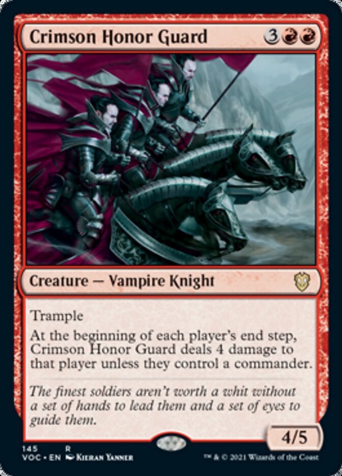 Crimson Honor Guard [Innistrad: Crimson Vow Commander] | Odin's Place