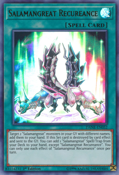 Salamangreat Recureance [DANE-EN052] Ultra Rare | Odin's Place