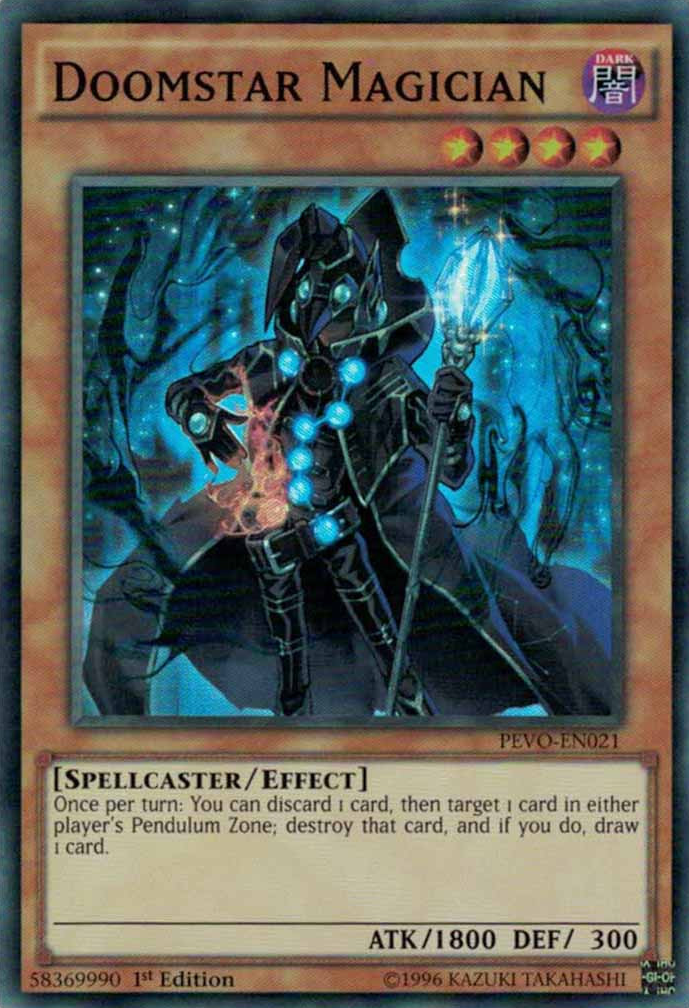 Doomstar Magician [PEVO-EN021] Super Rare | Odin's Place