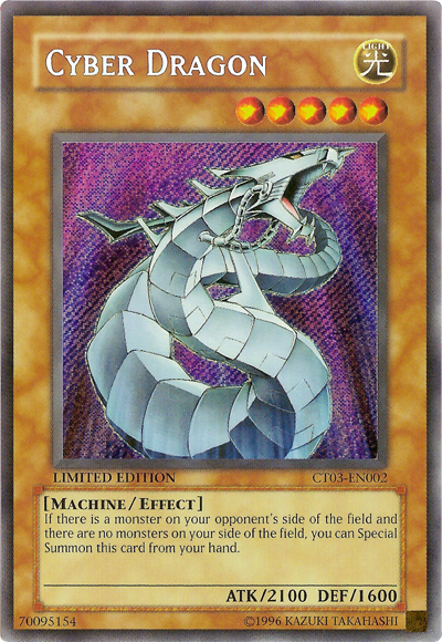 Cyber Dragon [CT03-EN002] Secret Rare | Odin's Place