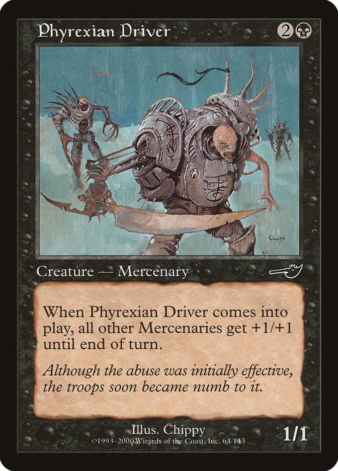 Phyrexian Driver (64) [Nemesis] | Odin's Place