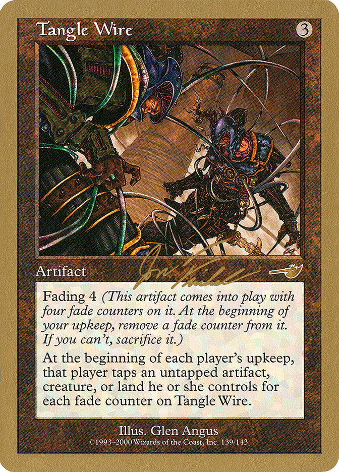 Tangle Wire (Jon Finkel) [World Championship Decks 2000] | Odin's Place