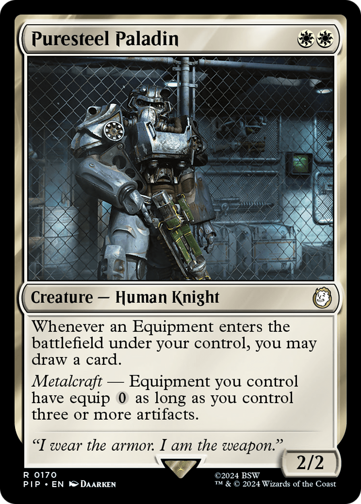 Puresteel Paladin [Fallout] | Odin's Place