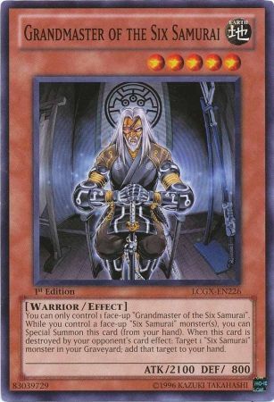 Grandmaster of the Six Samurai [LCGX-EN226] Common | Odin's Place