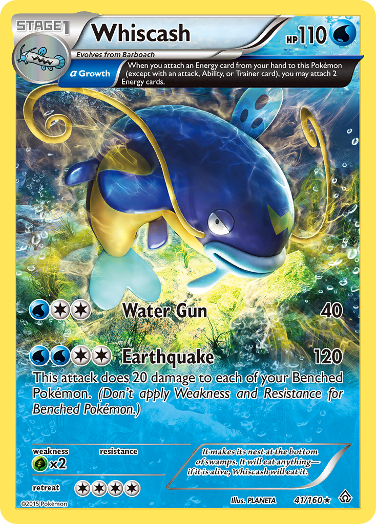 Whiscash (41/160) [XY: Primal Clash] | Odin's Place