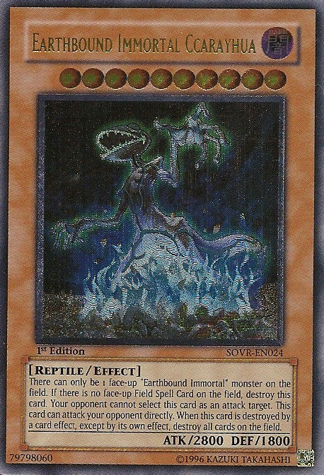Earthbound Immortal Ccarayhua [SOVR-EN024] Ultimate Rare | Odin's Place