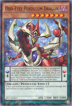Odd-Eyes Pendulum Dragon [SP15-EN012] Shatterfoil Rare | Odin's Place