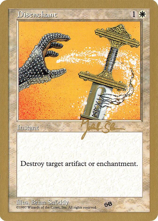 Disenchant (Jakub Slemr) (SB) [World Championship Decks 1997] | Odin's Place