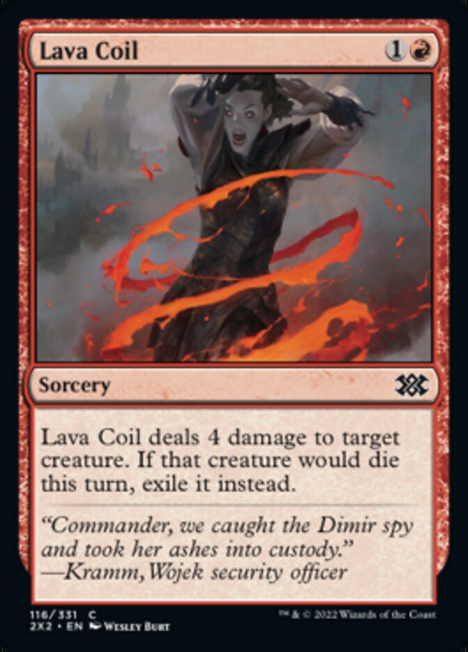 Lava Coil [Double Masters 2022] | Odin's Place