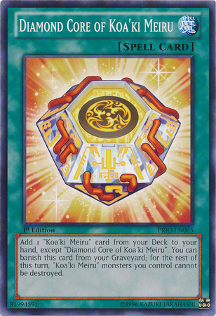 Diamond Core of Koa'ki Meiru [PRIO-EN065] Common | Odin's Place