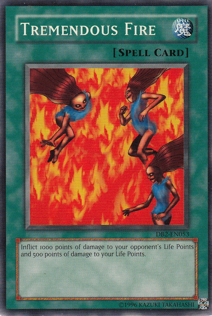 Tremendous Fire [DB2-EN053] Common | Odin's Place