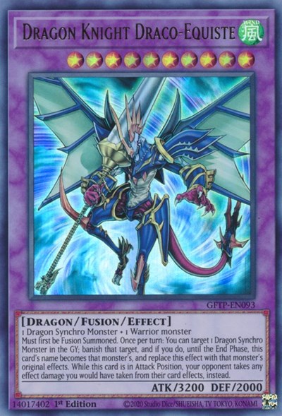 Dragon Knight Draco-Equiste [GFTP-EN093] Ultra Rare | Odin's Place