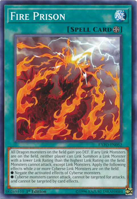 Fire Prison [EXFO-EN052] Common | Odin's Place