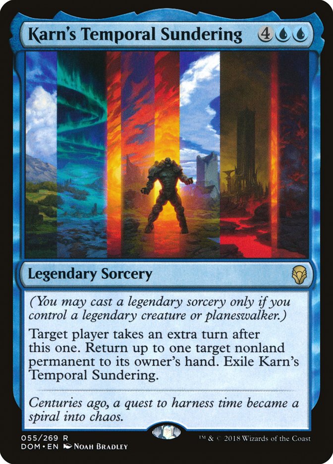 Karn's Temporal Sundering (55) [Dominaria] | Odin's Place