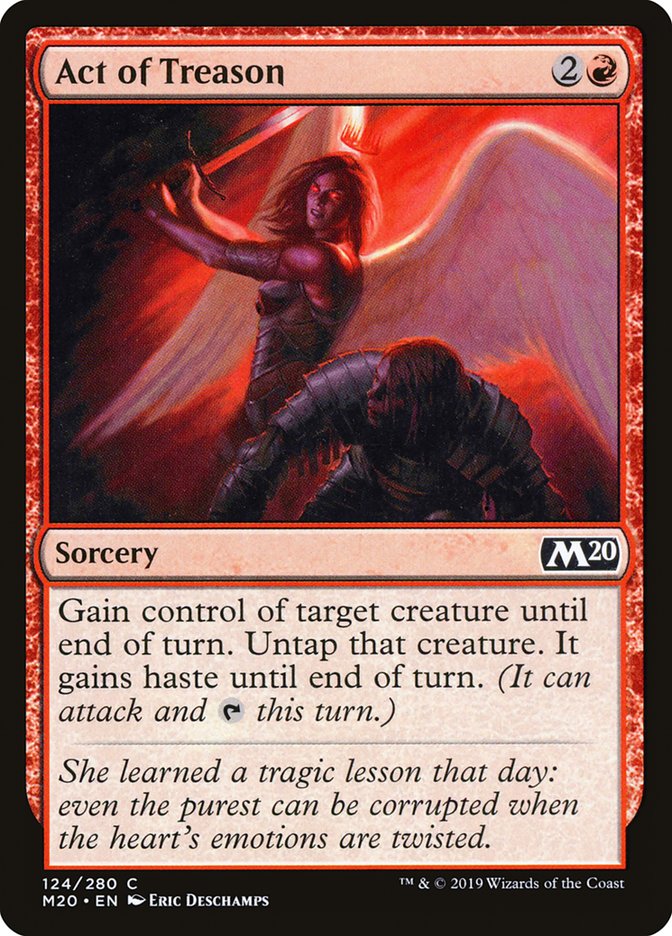 Act of Treason [Core Set 2020] | Odin's Place