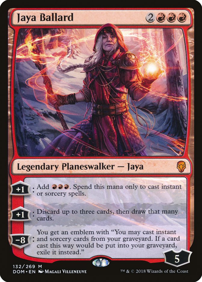 Jaya Ballard (132) [Dominaria] | Odin's Place