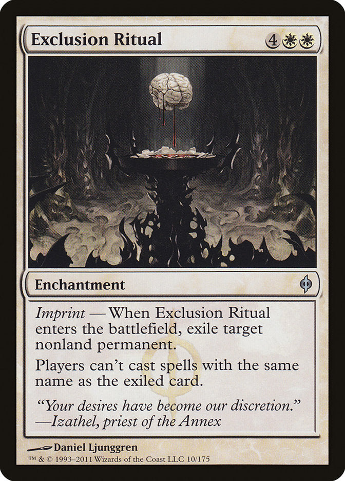 Exclusion Ritual (10) [New Phyrexia] | Odin's Place