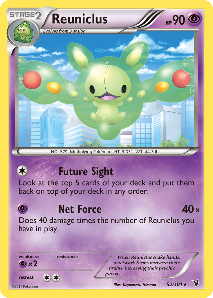 Reuniclus (52/101) [Black & White: Noble Victories] | Odin's Place