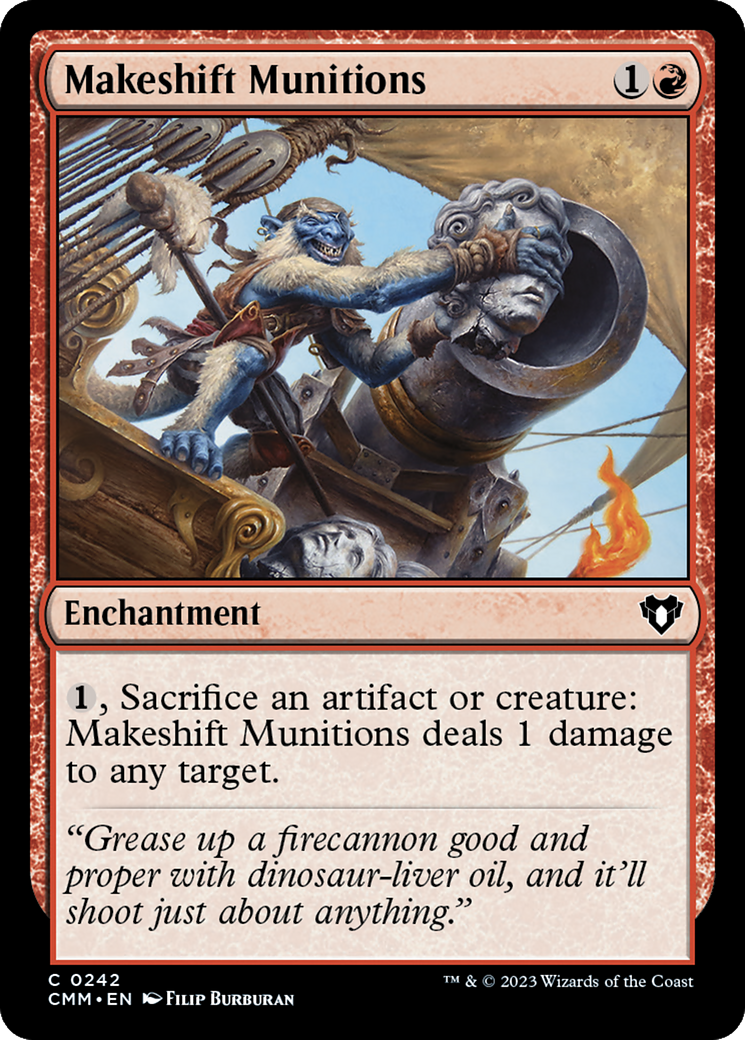 Makeshift Munitions [Commander Masters] | Odin's Place