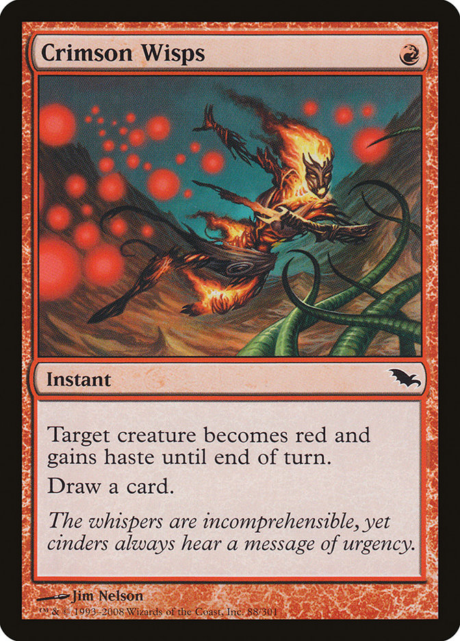 Crimson Wisps (88) [Shadowmoor] | Odin's Place