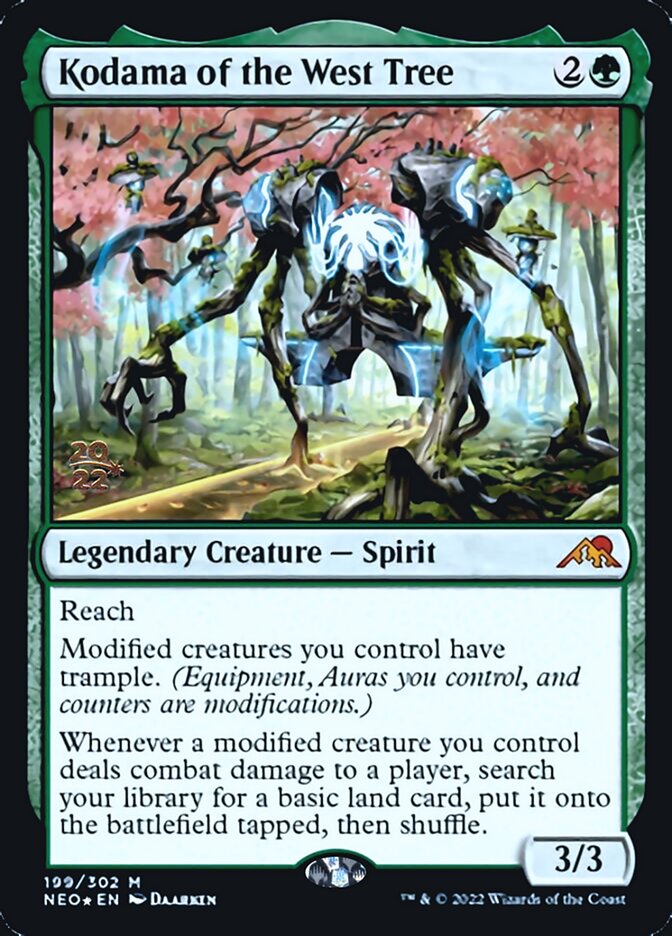 Kodama of the West Tree [Kamigawa: Neon Dynasty Prerelease Promos] | Odin's Place