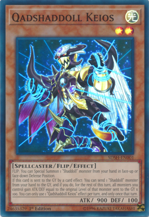 Qadshaddoll Keios [SDSH-EN001] Super Rare | Odin's Place