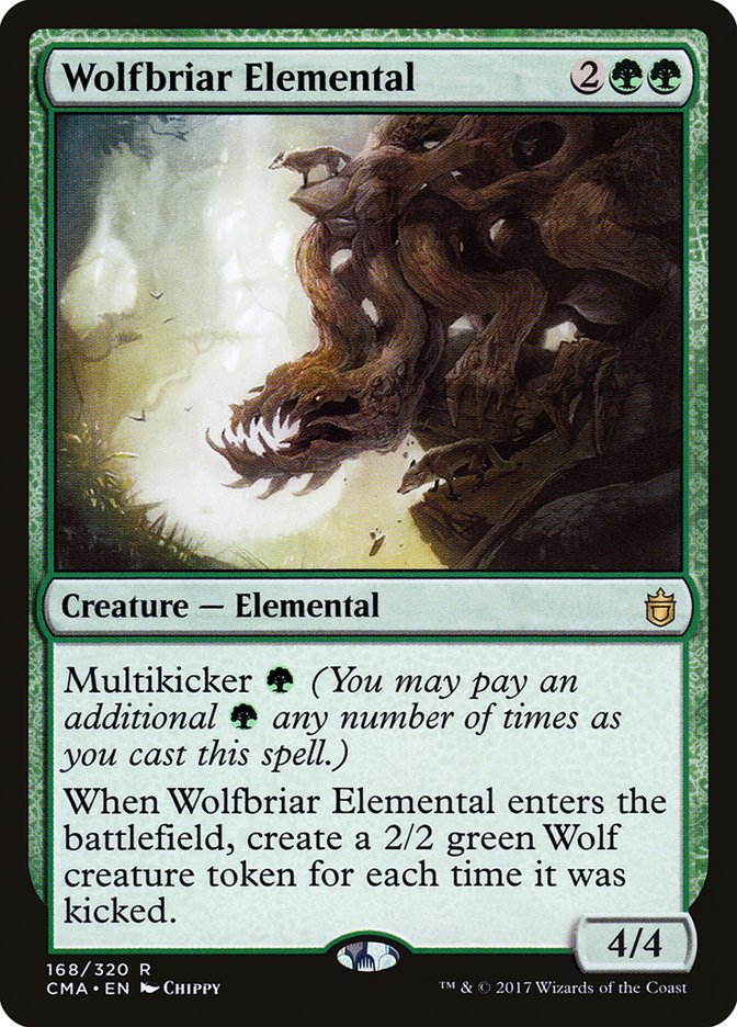 Wolfbriar Elemental (168) [Commander Anthology] | Odin's Place