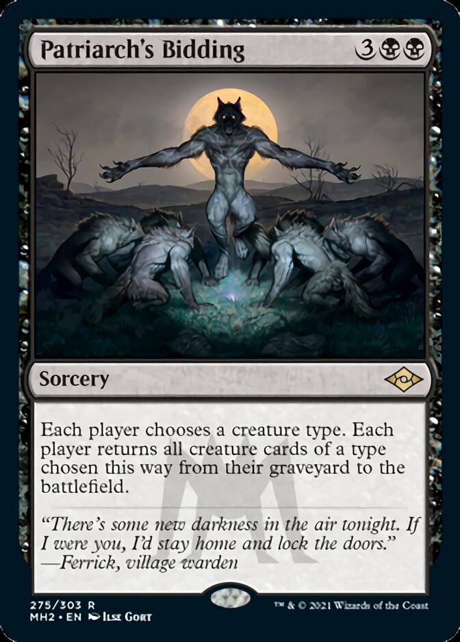 Patriarch's Bidding (Foil Etched) [Modern Horizons 2] | Odin's Place