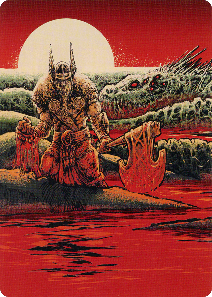 Fynn, the Fangbearer Art Card [March of the Machine Art Series] | Odin's Place