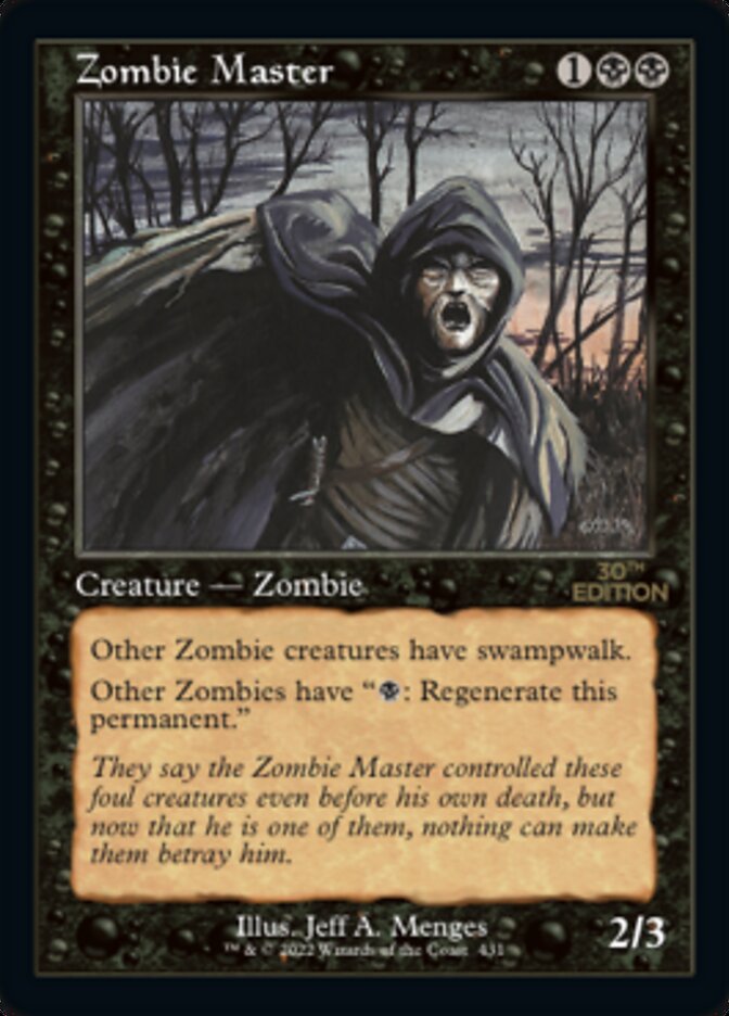Zombie Master (Retro) [30th Anniversary Edition] | Odin's Place