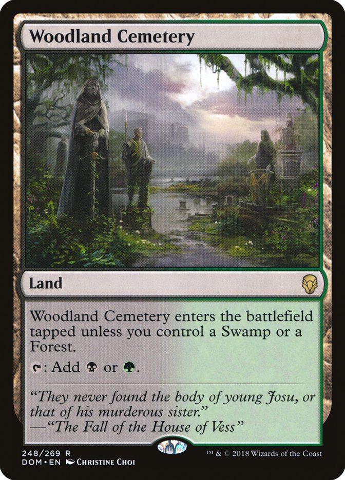 Woodland Cemetery (248) [Dominaria] | Odin's Place