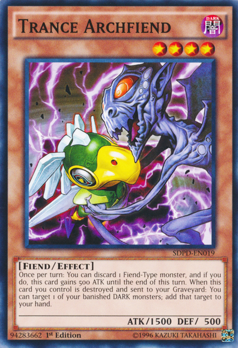 Trance Archfiend [SDPD-EN019] Common | Odin's Place