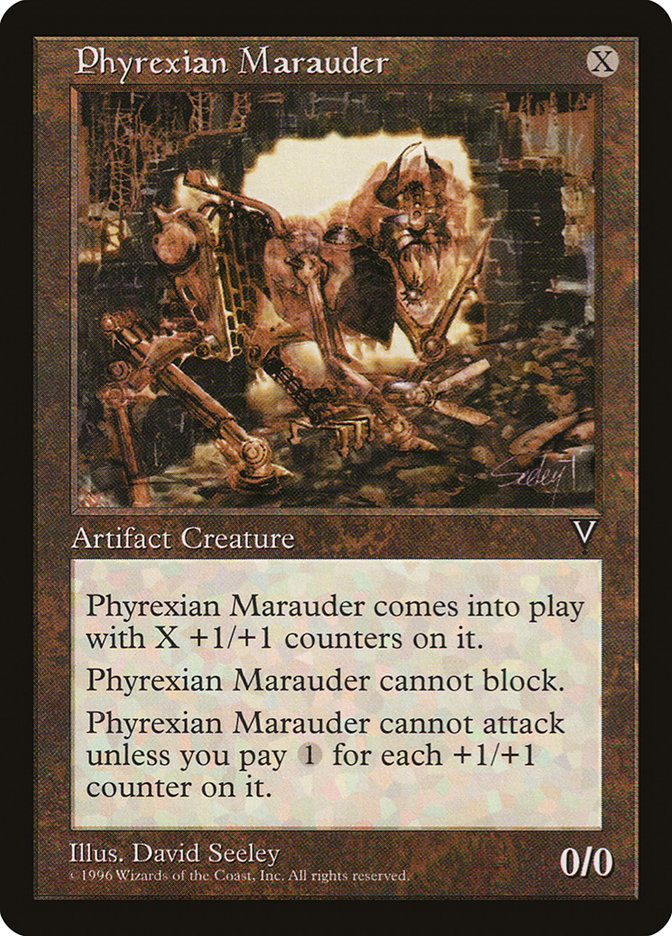 Phyrexian Marauder (151) [Visions] | Odin's Place
