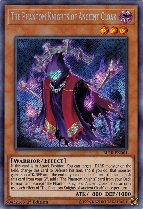 The Phantom Knights of Ancient Cloak [BLRR-EN061] Secret Rare | Odin's Place