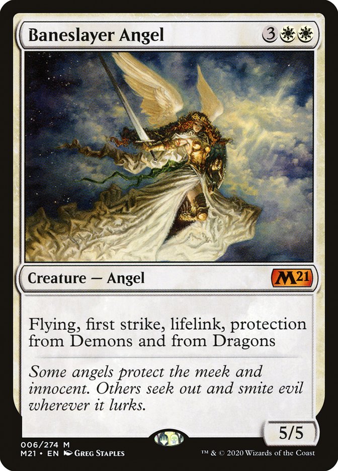 Baneslayer Angel [Core Set 2021] | Odin's Place