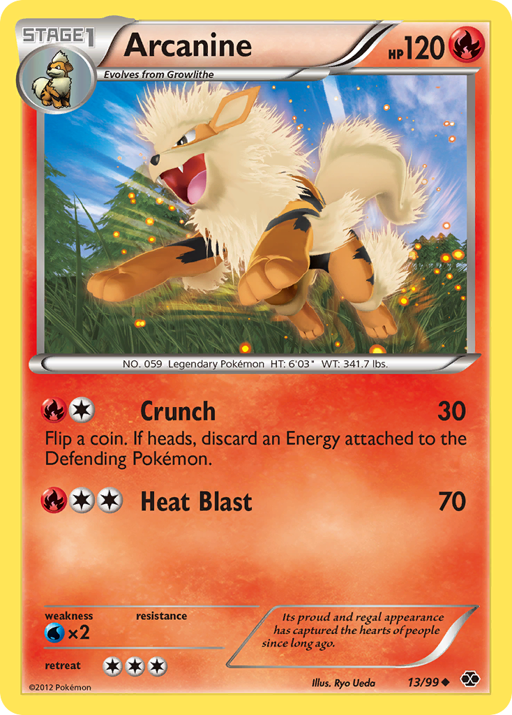 Arcanine (13/99) [Black & White: Next Destinies] | Odin's Place