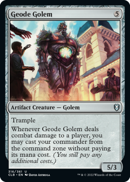 Geode Golem [Commander Legends: Battle for Baldur's Gate] | Odin's Place