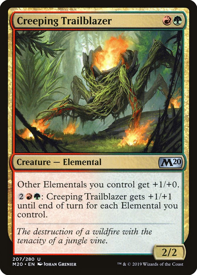 Creeping Trailblazer (207) [Core Set 2020] | Odin's Place