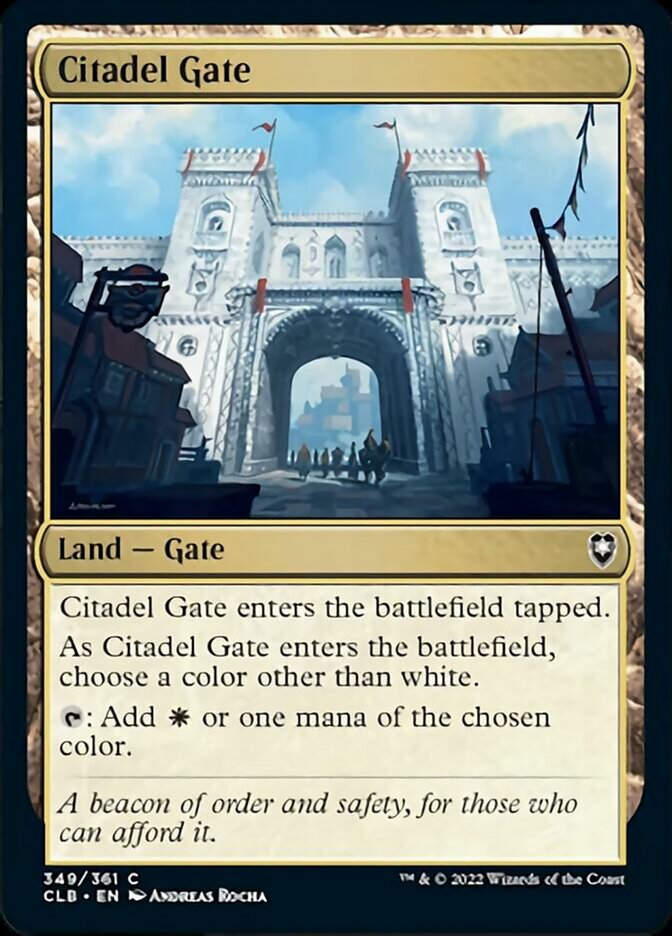Citadel Gate [Commander Legends: Battle for Baldur's Gate] | Odin's Place