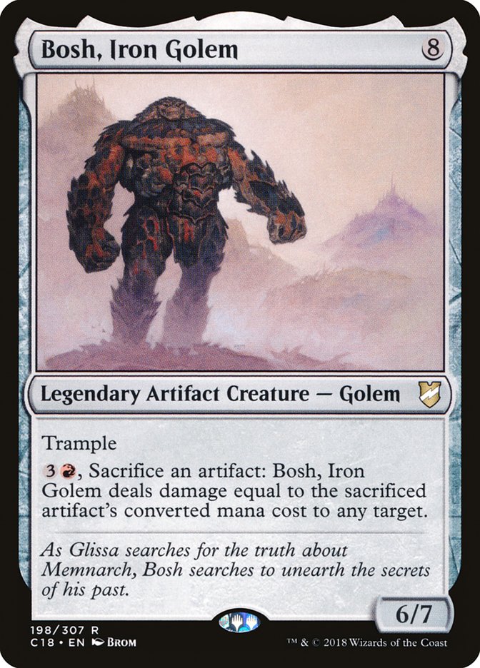 Bosh, Iron Golem (198) [Commander 2018] | Odin's Place