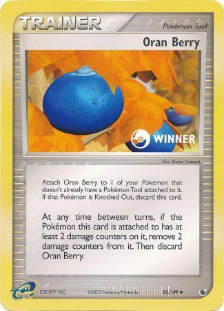 Oran Berry (85/109) (Jumbo Card) [EX: Ruby & Sapphire] | Odin's Place