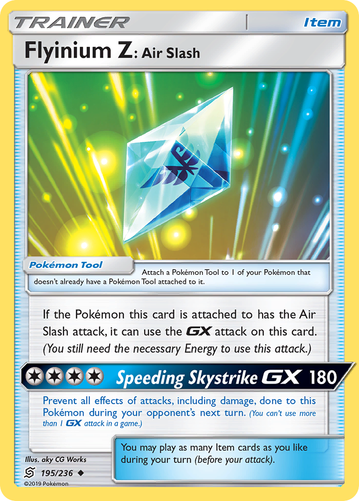 Flyinium Z: Air Slash (195/236) [Sun & Moon: Unified Minds] | Odin's Place
